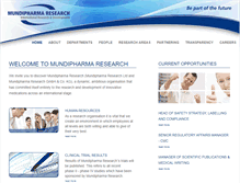 Tablet Screenshot of mundipharma-rd.eu